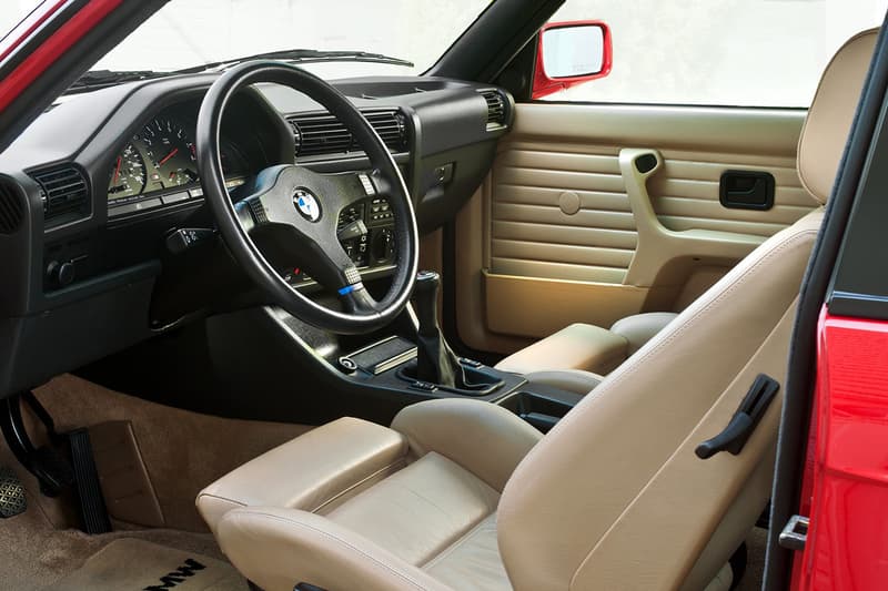 1988 BMW M3 E30 Sells for $250k USD Classic Germany Sportscar Pristine Condition 8000 Miles Car Auctions Automotives Paul Walker Red Zinnoberrot