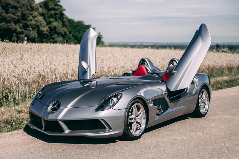 2009 Mercedes-Benz SLR McLaren Stirling Moss RM Sotheby's Auction For Sale €1,900,000 - €2,200,000 EUR Euros German-British Automotive Racing Limited Edition Heritage Modern Classic Supercar Hyper Car Merc 