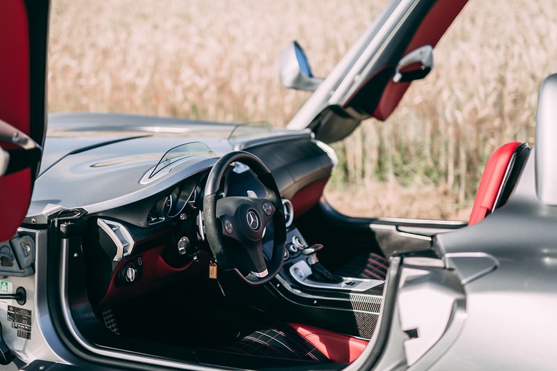 2009 Mercedes-Benz SLR McLaren Stirling Moss RM Sotheby's Auction For Sale €1,900,000 - €2,200,000 EUR Euros German-British Automotive Racing Limited Edition Heritage Modern Classic Supercar Hyper Car Merc