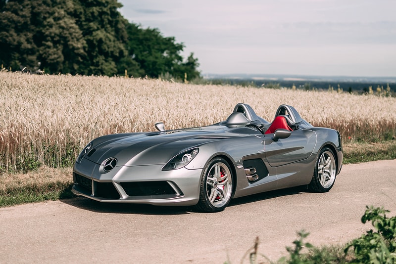2009 Mercedes-Benz SLR McLaren Stirling Moss RM Sotheby's Auction For Sale €1,900,000 - €2,200,000 EUR Euros German-British Automotive Racing Limited Edition Heritage Modern Classic Supercar Hyper Car Merc