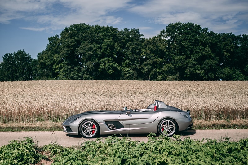 2009 Mercedes-Benz SLR McLaren Stirling Moss RM Sotheby's Auction For Sale €1,900,000 - €2,200,000 EUR Euros German-British Automotive Racing Limited Edition Heritage Modern Classic Supercar Hyper Car Merc 