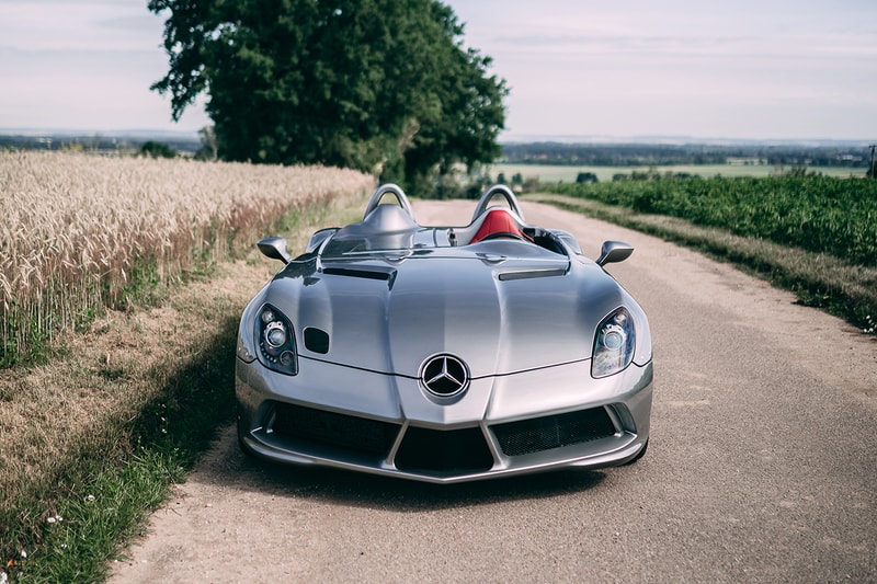 2009 Mercedes-Benz SLR McLaren Stirling Moss RM Sotheby's Auction For Sale €1,900,000 - €2,200,000 EUR Euros German-British Automotive Racing Limited Edition Heritage Modern Classic Supercar Hyper Car Merc
