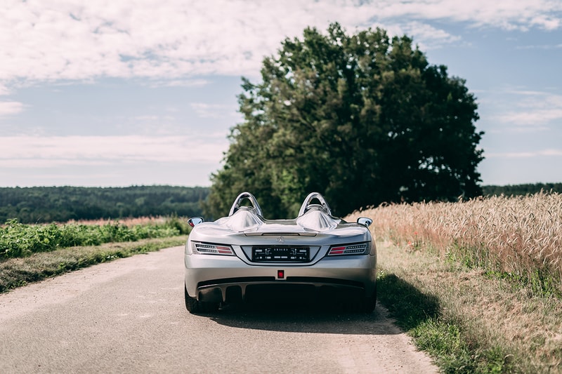 2009 Mercedes-Benz SLR McLaren Stirling Moss RM Sotheby's Auction For Sale €1,900,000 - €2,200,000 EUR Euros German-British Automotive Racing Limited Edition Heritage Modern Classic Supercar Hyper Car Merc