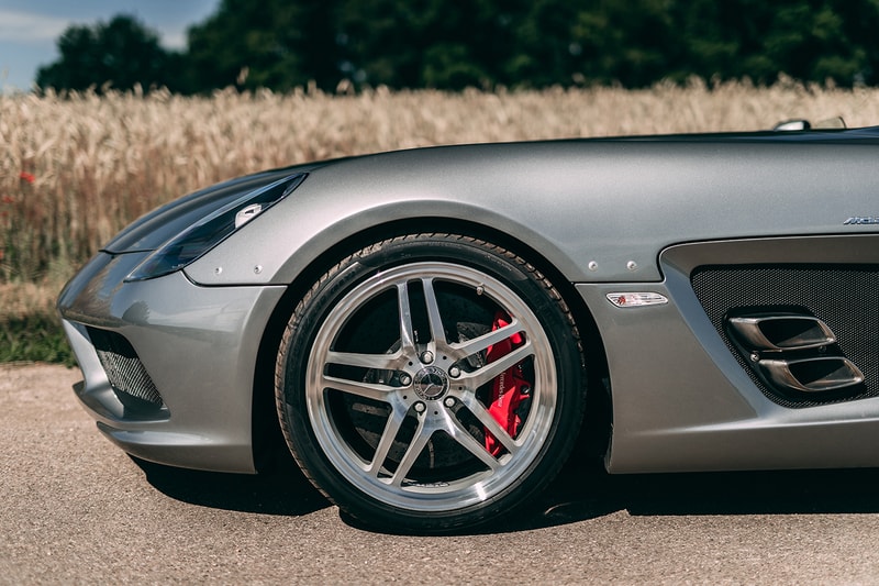 2009 Mercedes-Benz SLR McLaren Stirling Moss RM Sotheby's Auction For Sale €1,900,000 - €2,200,000 EUR Euros German-British Automotive Racing Limited Edition Heritage Modern Classic Supercar Hyper Car Merc 