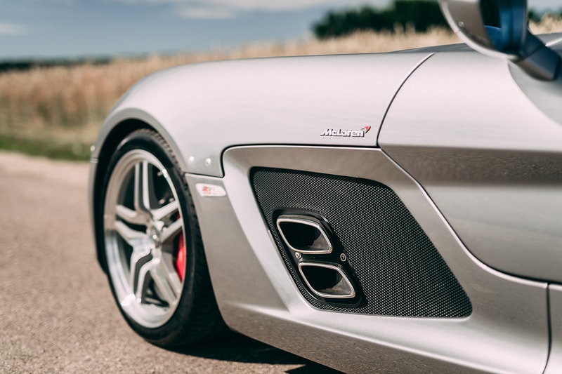 2009 Mercedes-Benz SLR McLaren Stirling Moss RM Sotheby's Auction For Sale €1,900,000 - €2,200,000 EUR Euros German-British Automotive Racing Limited Edition Heritage Modern Classic Supercar Hyper Car Merc