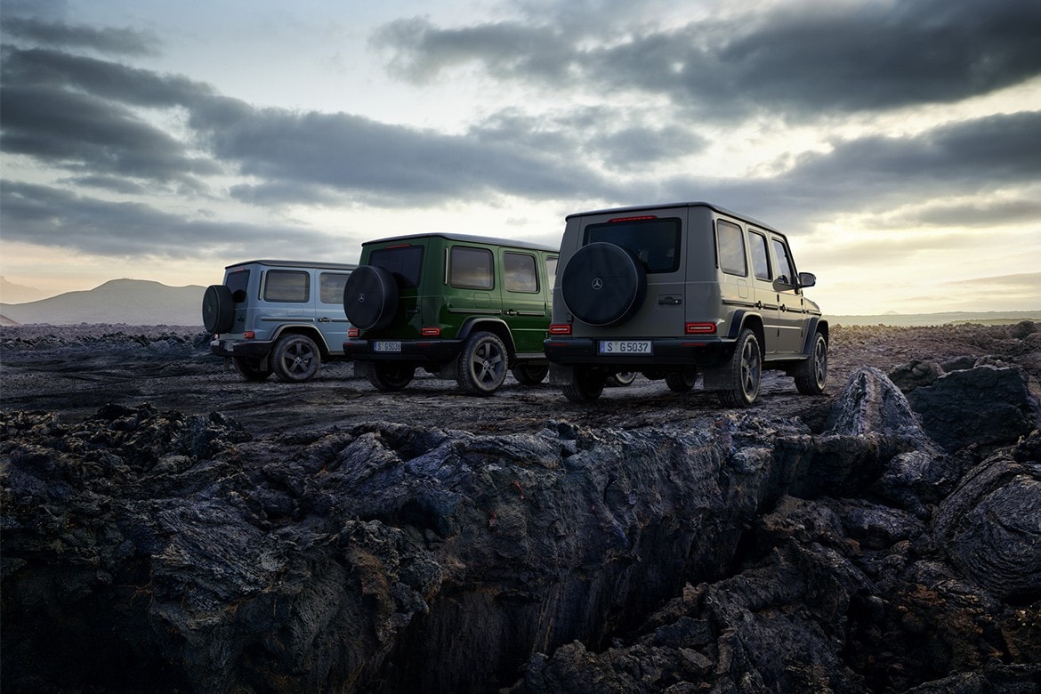 2020 Mercedes-Benz G-Class Three Heritage-Inspired Colors G350d G63