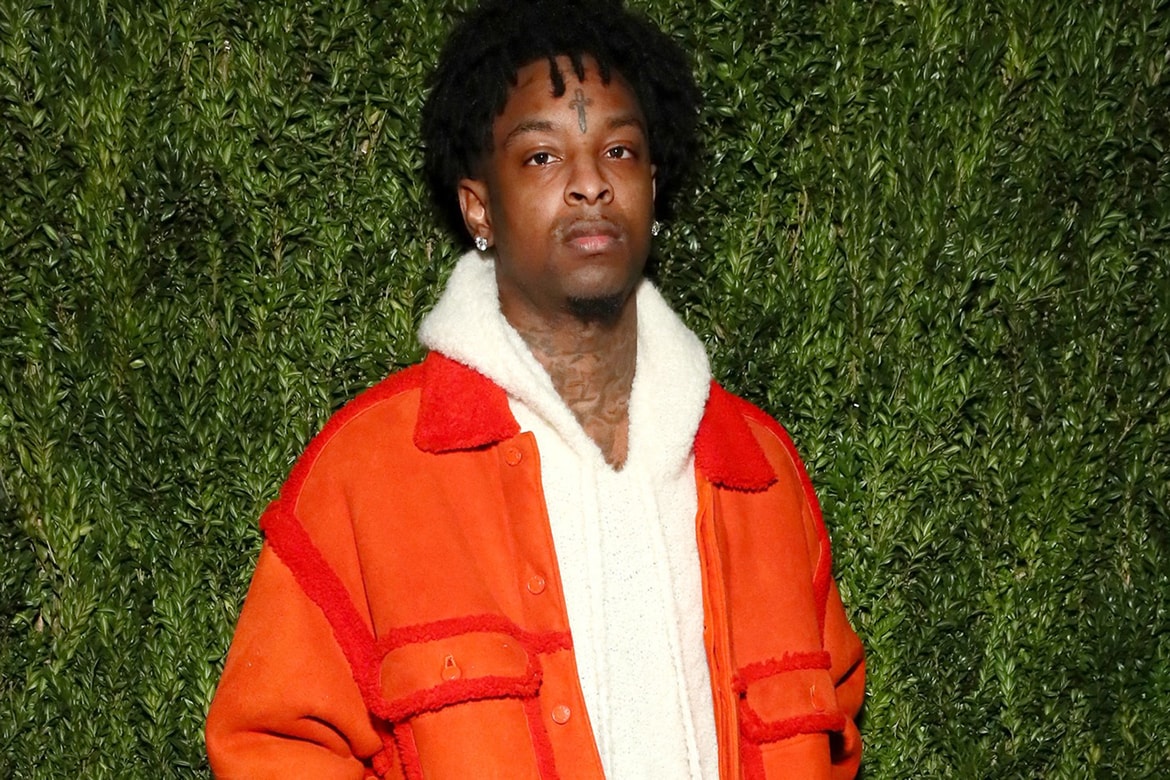21 Savage Announces Bank Account At Home Initiative Hypebeast