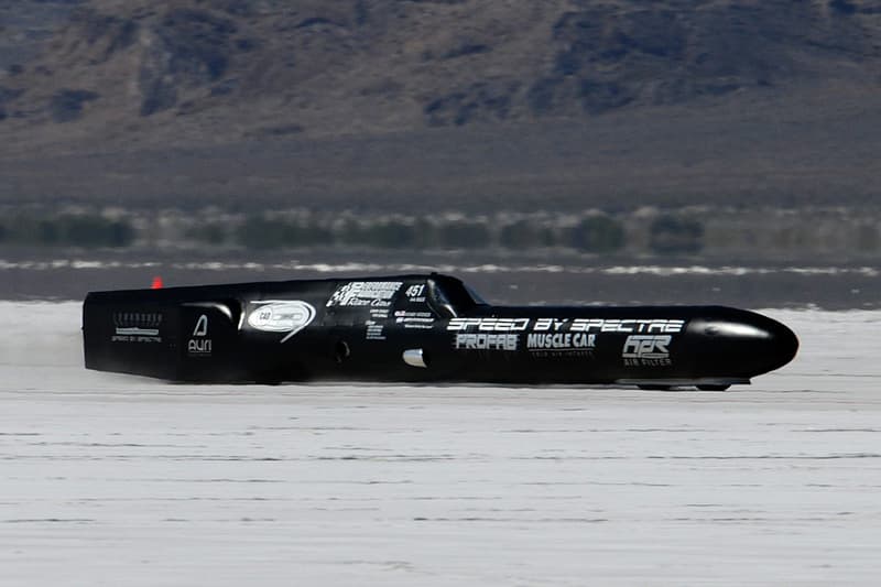 400 MPH Bonneville Land Speed Streamliner For Sale Bring a Trailer Record Holder Salt Flats Modified Cadillac V8 Engine Piston Fast Cars Hypercar