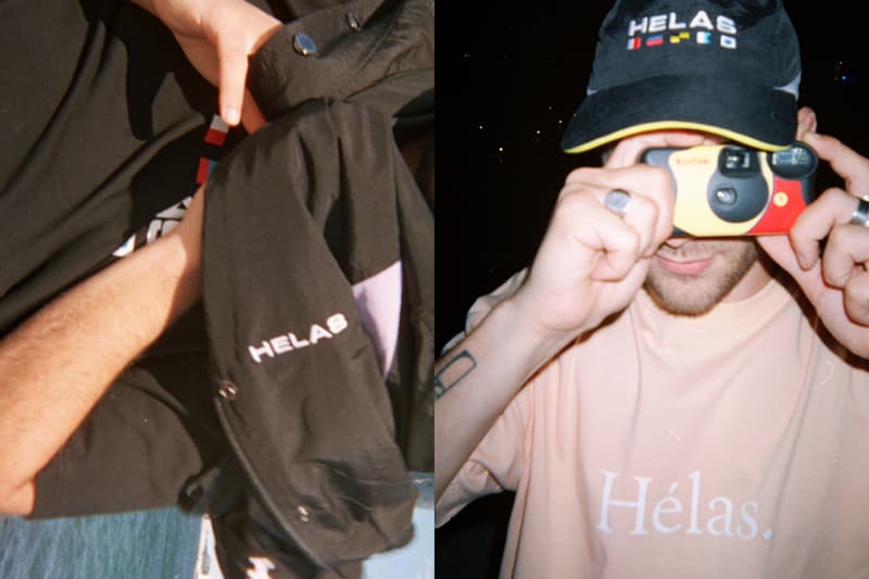 helas skate boarding french brand lookbook pastel colorway moccasins