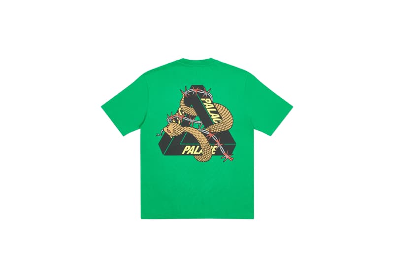 palace skateboards hesh mit fresh summer 2020 t-shirts snake triferg