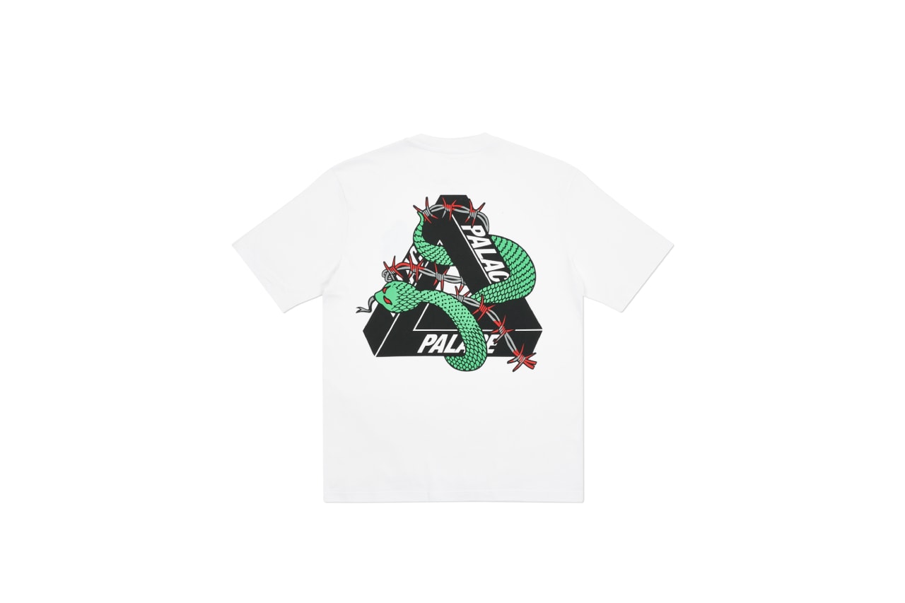 palace skateboards hesh mit fresh summer 2020 t-shirts snake triferg