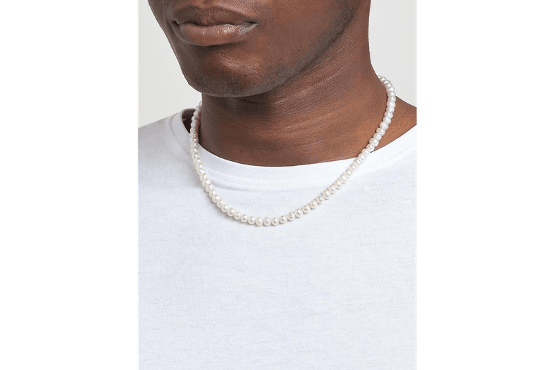 Pearls Mens Jewelry Menswear ASAP ROCKY Young Thug Hatton Labs Polite Worldwide Mikimoto In Gold We Trust Midnight Studios Maple Seb Brown MISBHV Maison Margiela Ann Demeulemeester Chloe Alighieri 