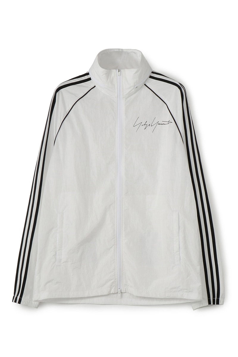 Yohji Yamamoto x adidas YY Exclusive SS20 Drop collection collaboration spring summer 2020 japan originals sc premiere windbreaker tracksuit pants 
