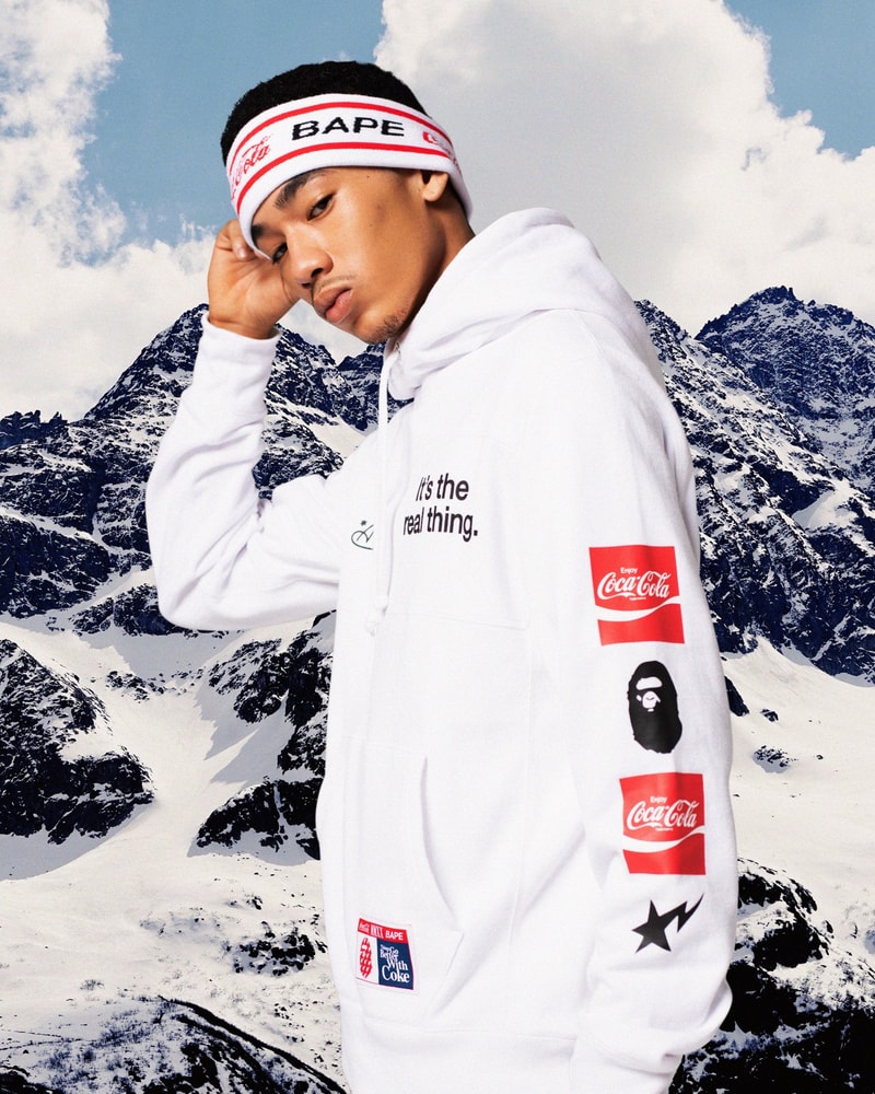 Coca-Cola x BAPE 2020 Capsule Collection The Coca-Cola Company pop soda syrup A Bathing Ape Summer shorts streetwear hypebeast