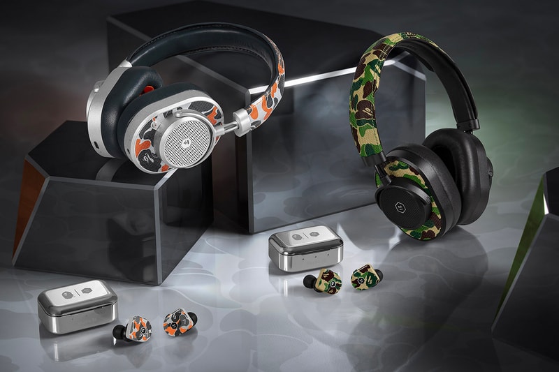BAPE Joins Master & Dynamic for Camo-Covered Headphones MW07 PLUS True Wireless Earphones MW65 Wireless Active Noise-Cancelling Headphones Kevin Durant