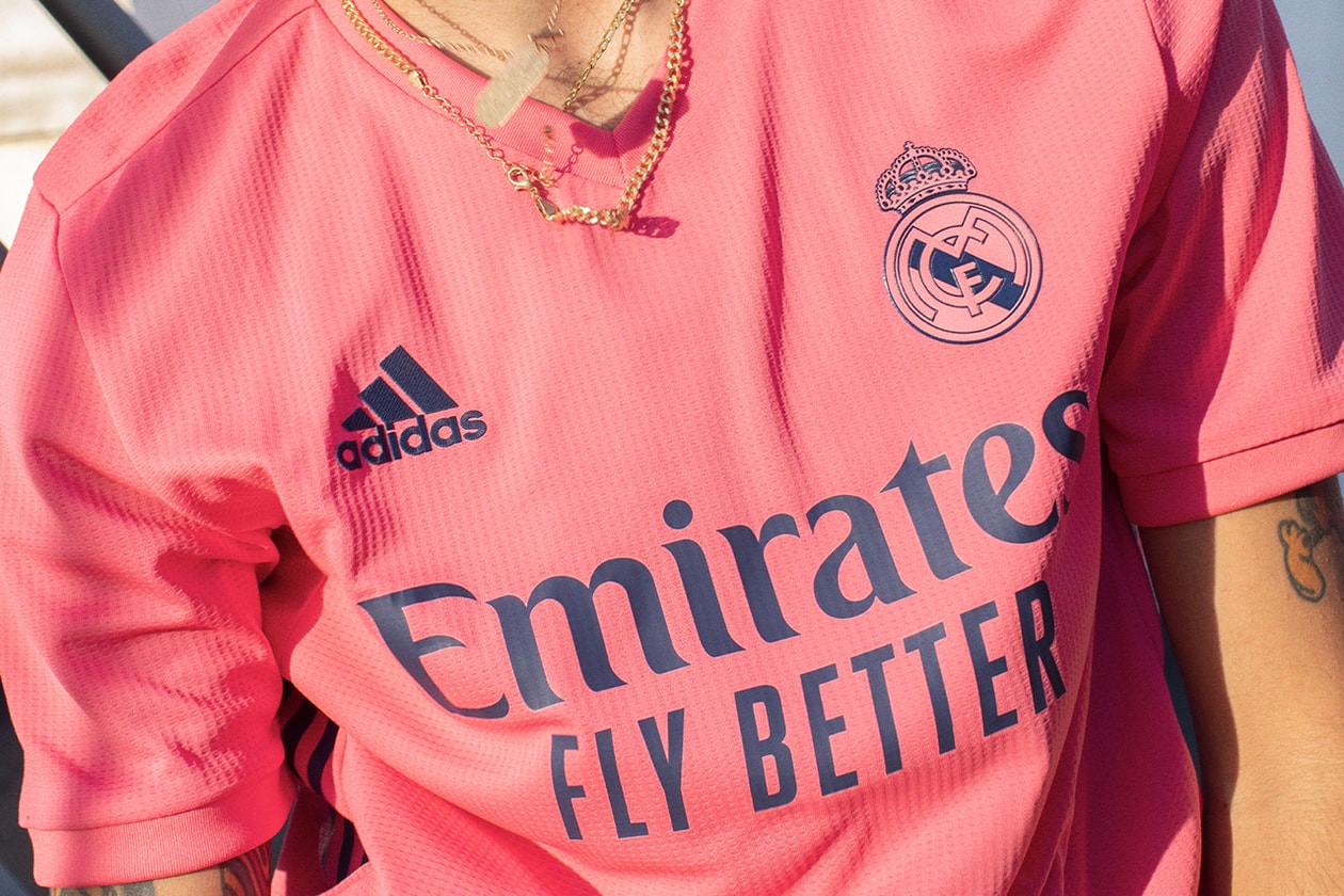 adidas football soccer real madrid karim benzema spain la liga home and away buy cop purchase manchester city release information white spring pink