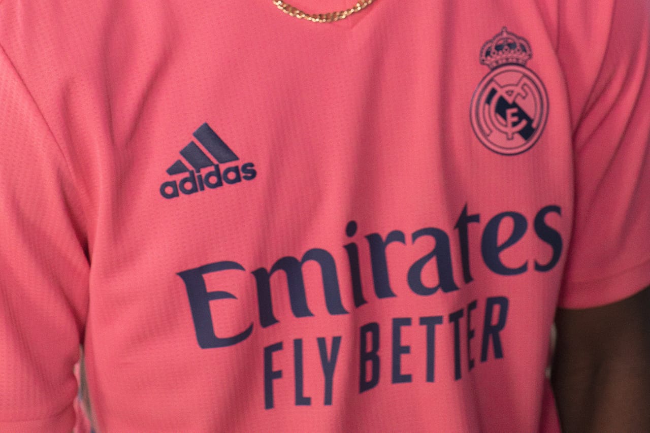 real madrid jersey pink