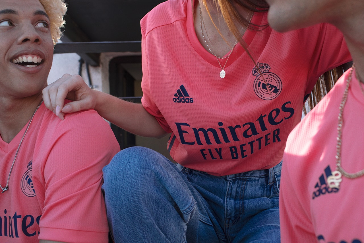 adidas football soccer real madrid karim benzema spain la liga home and away buy cop purchase manchester city release information white spring pink