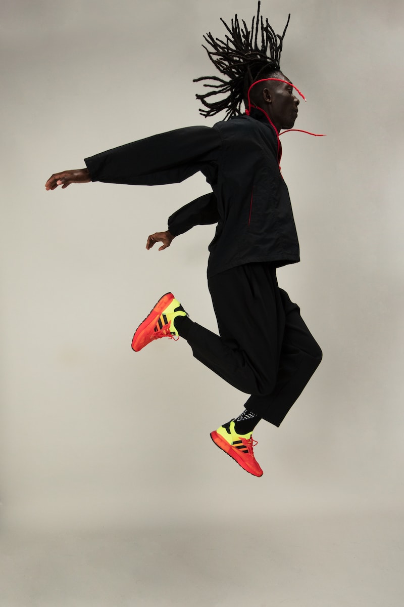 adidas originals foot locker zx 2k boost model silhouette lifestyle sneaker squish play