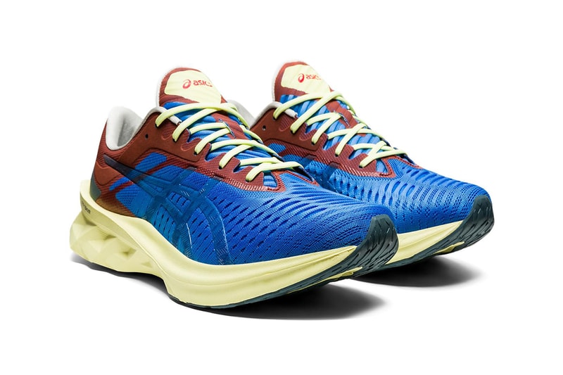 asics affix stephen mann kiko kostadinov michael kopelman taro ray novablast blue red green brown release information buy cop purchase