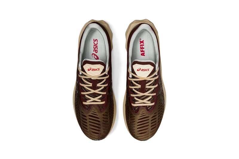 asics affix stephen mann kiko kostadinov michael kopelman taro ray novablast blue red green brown release information buy cop purchase