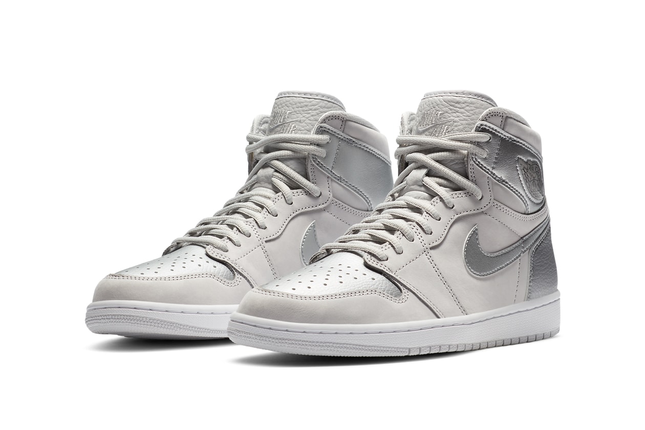Nike air jordan japan silver Clearance