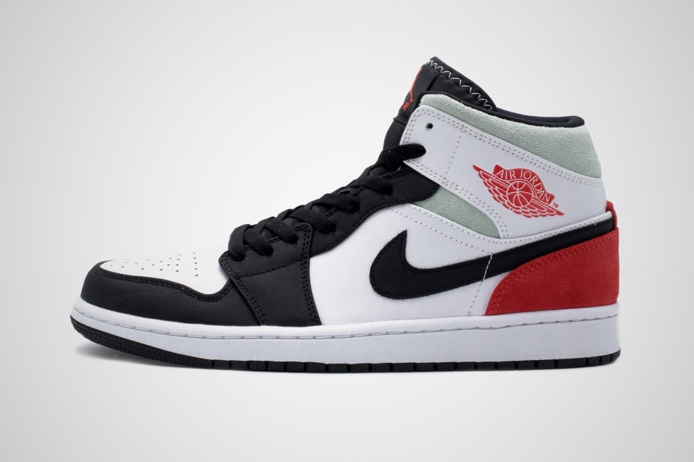 air jordan brand 1 mid union track red black white igloo grey 852542 100 official release raffle date info photos price store list buying guide