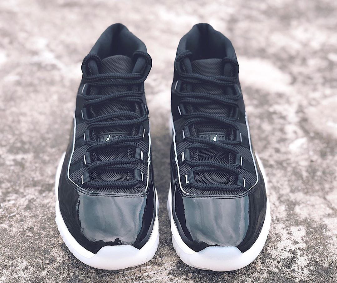 black clear 11s