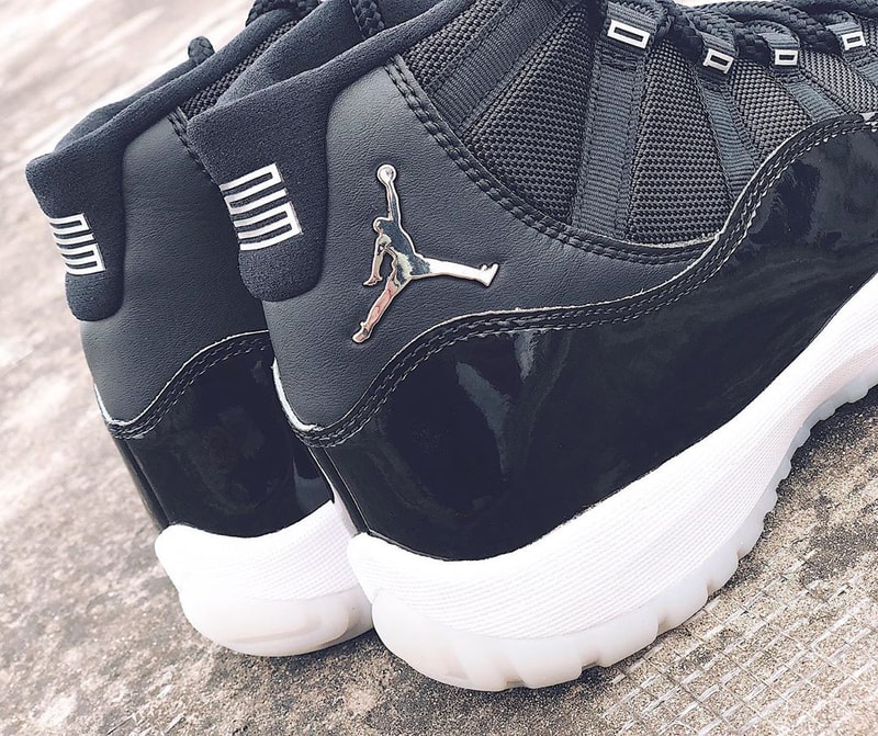 air jordan brand 11 25th anniversary black white metallic silver clear ct8012 011 official release raffle date info photos price store list buying guide