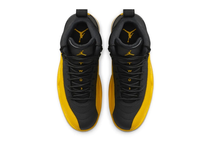 Nike Air Jordan 12 University Gold 130690 070 shoes sneakers trainers runners menswear streetwear spring summer 2020 collection footwear