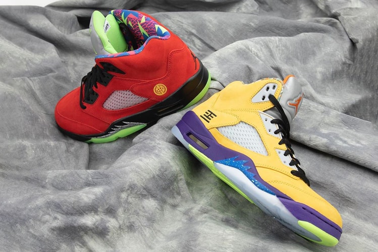 Air Jordan 5 "What The" Mixes Eight Rare Styles