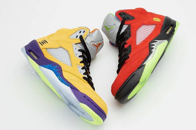 air jordan brand 5 what the Tokyo Shanghai Raging Bull Bel-Air Laser Green Bean Army Olive Quai 54 official release date info photos price store list buying guide first look sneak peek