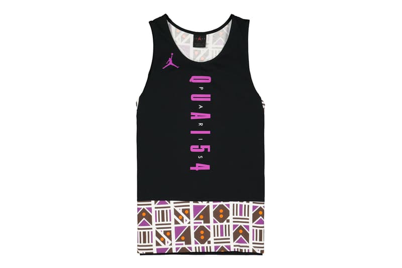 air jordan brand 6 1 low quai 54 basketball streetball tournament 2020 collection jacket break slide sandal short tank tee cz4152 cz4155 100 sail baroque brown team orange official release date info photos price store list buying guide