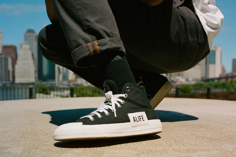 alife adidas originals nizza hi high black white yellow fx2619 official release date info photos price store list buying guide