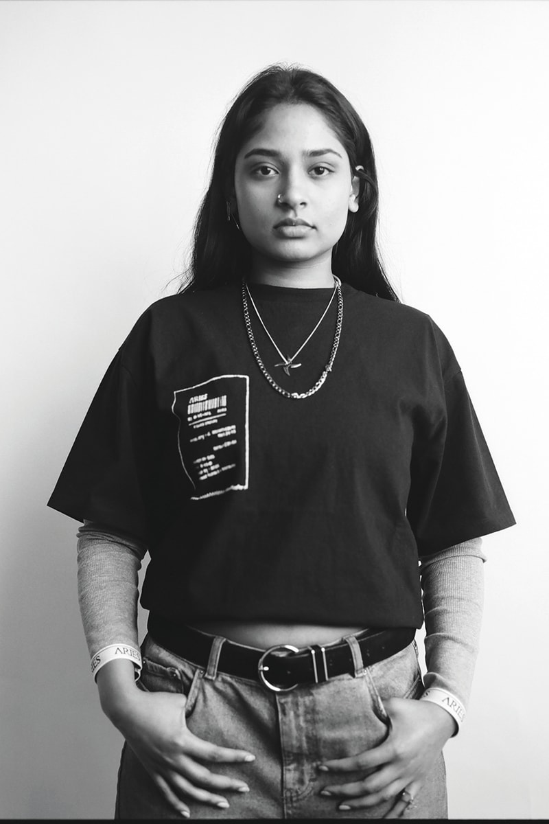 aries hillier bartley jewelry jewellery spring summer 2020 fall winter islington college campaign charms necklace paper clip temple bunny