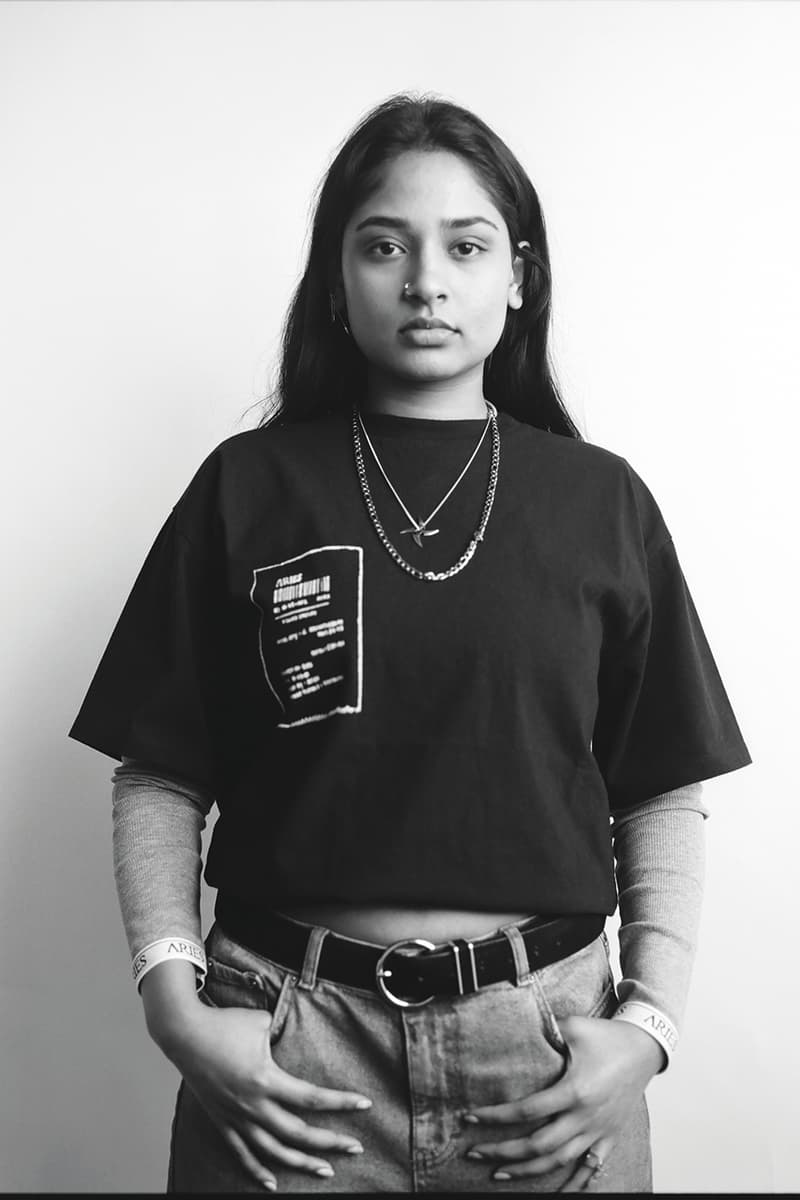 aries hillier bartley jewelry jewellery spring summer 2020 fall winter islington college campaign charms necklace paper clip temple bunny