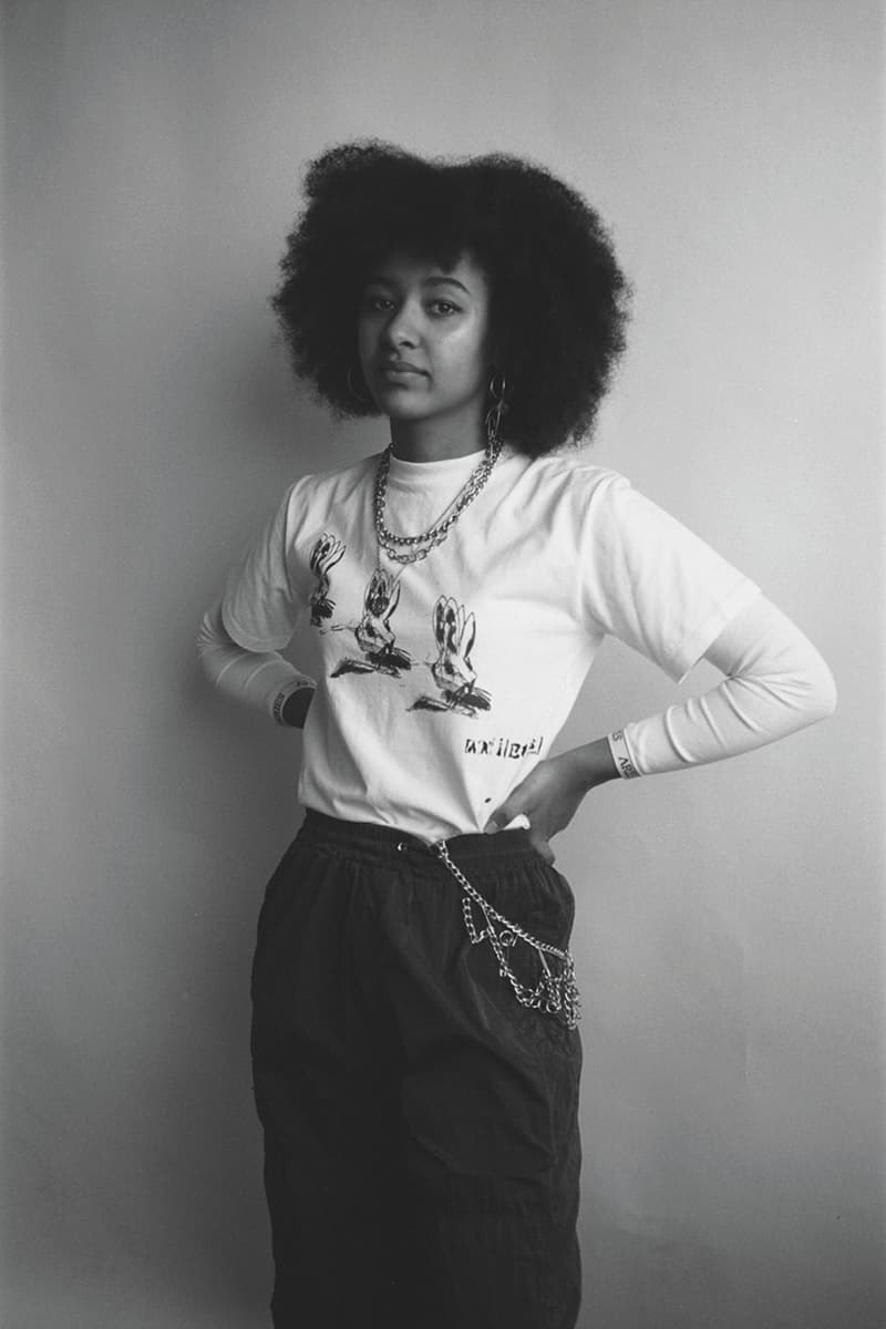 aries hillier bartley jewelry jewellery spring summer 2020 fall winter islington college campaign charms necklace paper clip temple bunny