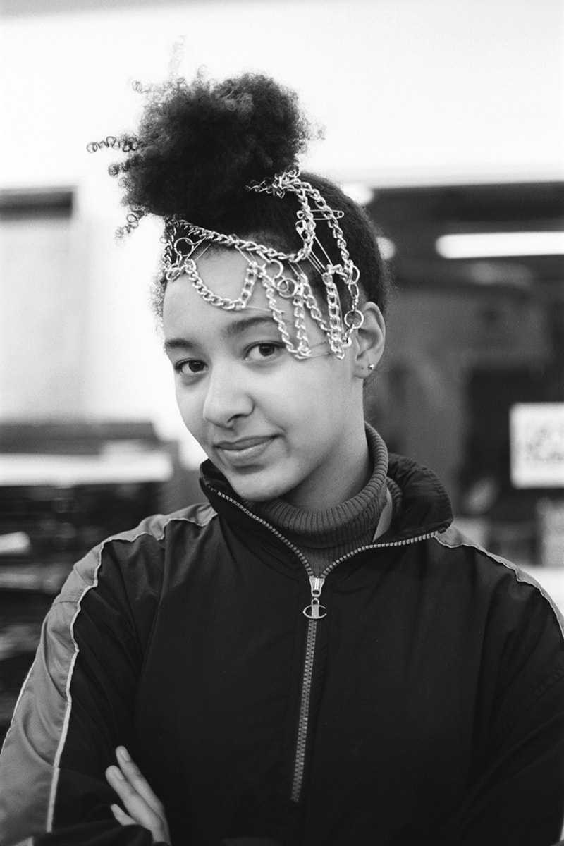 aries hillier bartley jewelry jewellery spring summer 2020 fall winter islington college campaign charms necklace paper clip temple bunny