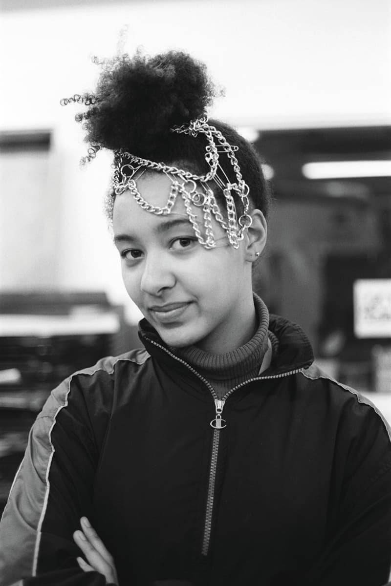aries hillier bartley jewelry jewellery spring summer 2020 fall winter islington college campaign charms necklace paper clip temple bunny
