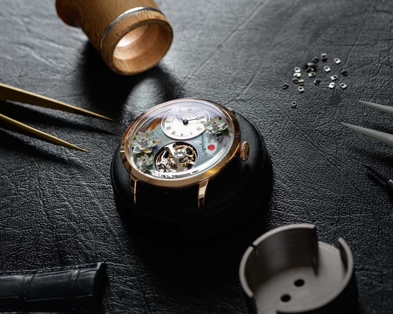 Arnold & Son Ultrathin Tourbillon Koi Timepiece