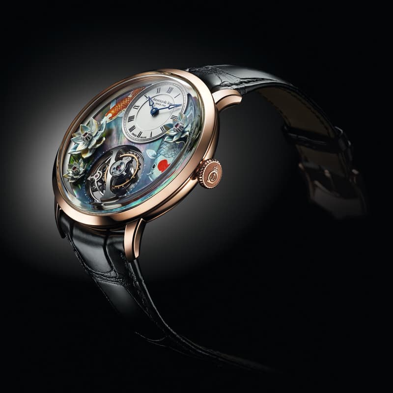 Arnold & Son Ultrathin Tourbillon Koi Timepiece