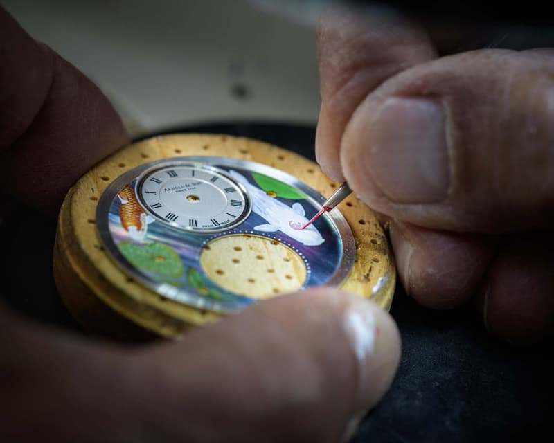 Arnold & Son Ultrathin Tourbillon Koi Timepiece