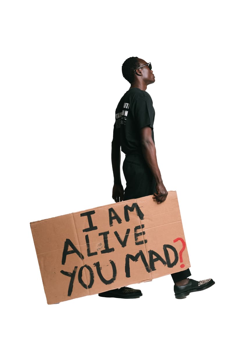 Art Comes First Anti-Racism Collection Release police brutality scissors hand vintage tees T-shirts long sleeves face masks button down long sleeve shirt