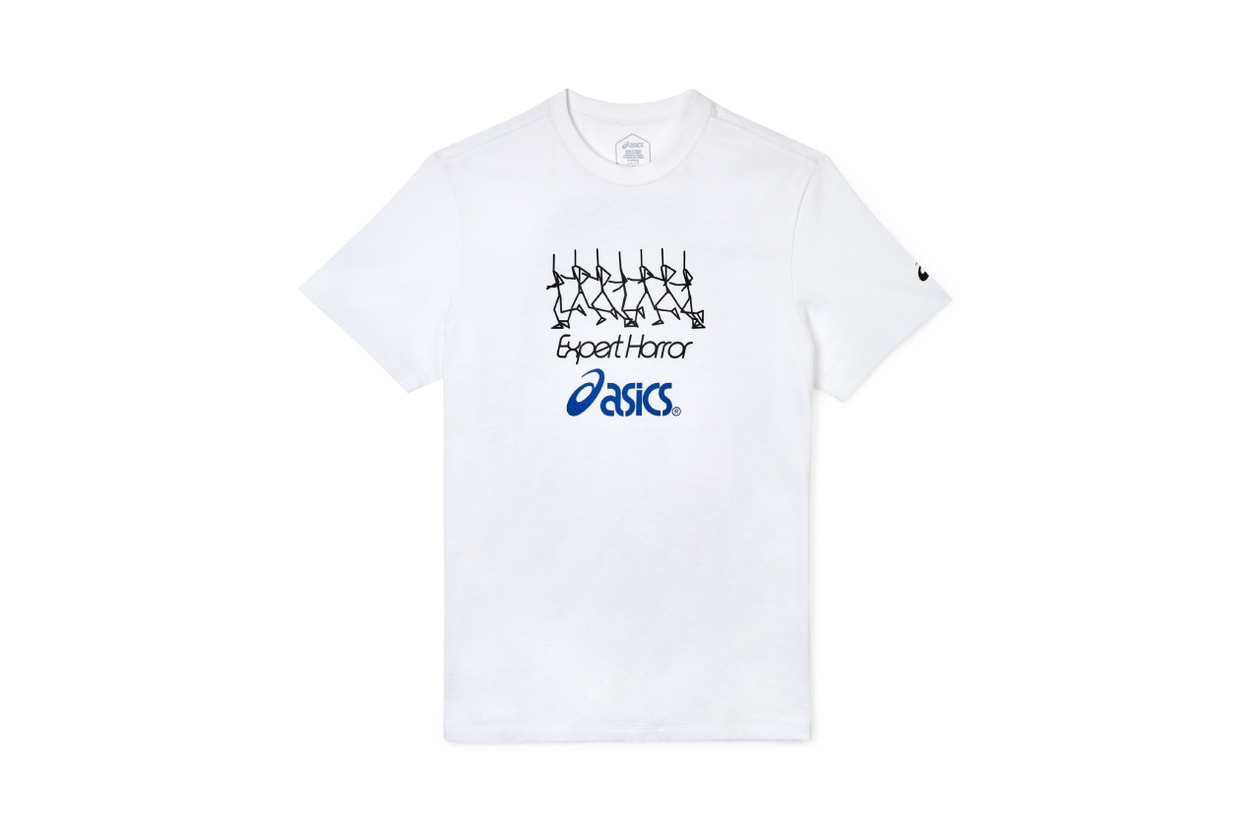 asics expert horror t-shirt capsule gel kinsei sneaker