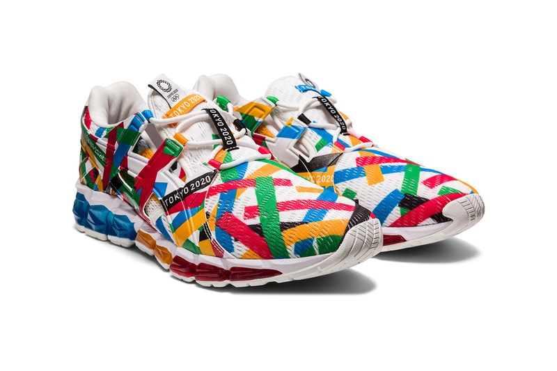 ASICS Tokyo 2020 Olympics "Multi Crossing Pack" sneaker gel quantum 360 sandal tyo 90 lazerbeam kids childrens tee shirt graphic logo backpack scarf japan shoe footwear official licensed