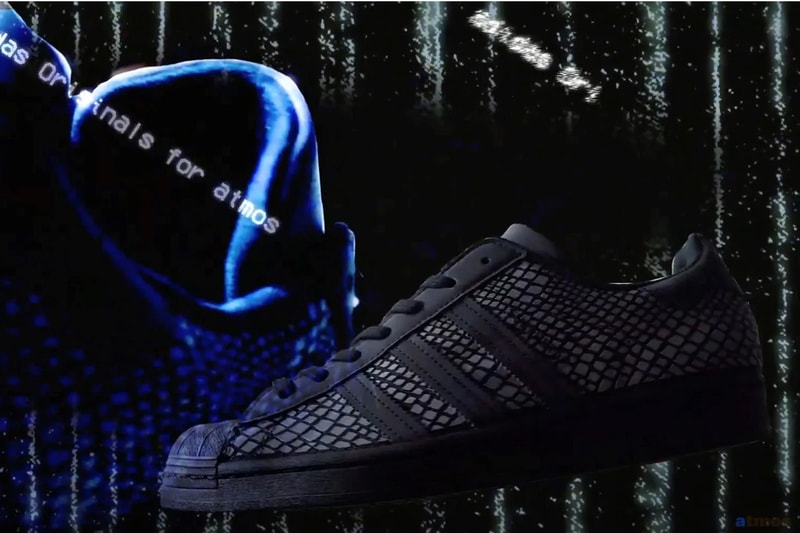 atmos adidas originals superstar g r snk reflective glow in the dark t shirt shorts official release date info photos price store list buying guide