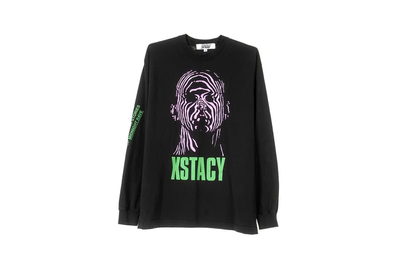 asap rocky awge selfridges rave inspired capsule t-shirt long sleeve hoodie release information buy cop purchase