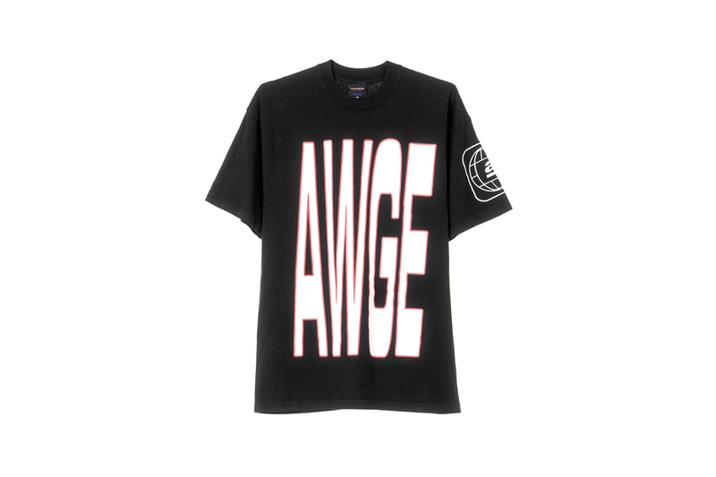 asap rocky awge selfridges rave inspired capsule t-shirt long sleeve hoodie release information buy cop purchase