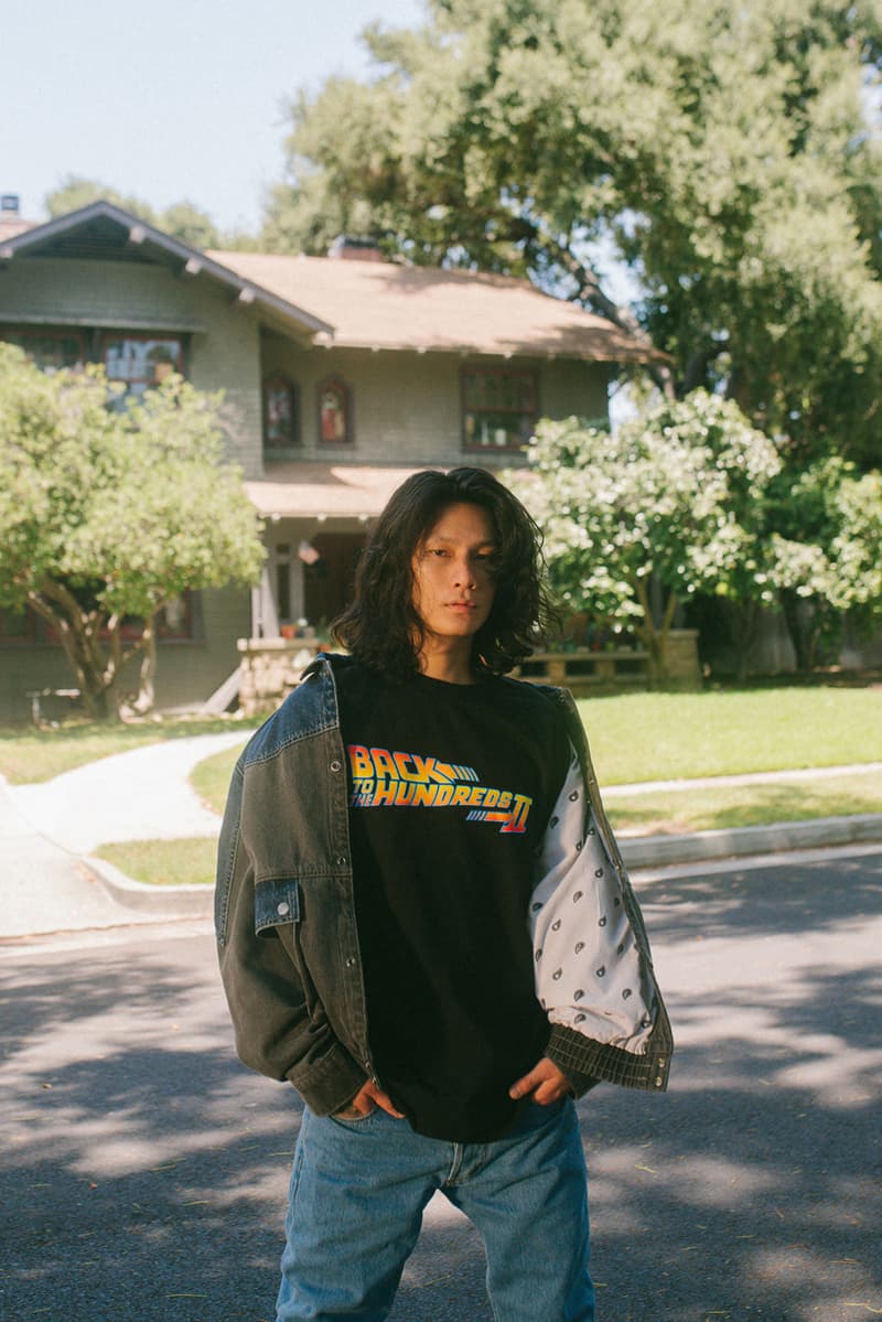 'Back to the Future II' x The Hundreds Collaboration collection marty mcfly doc brown