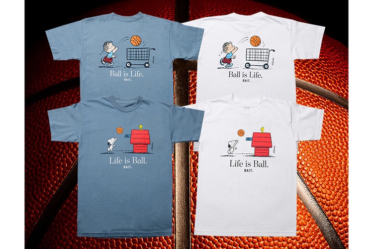 BAIT Pays Homage to Basketball With Iconic Characters from 'Peanuts'